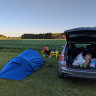 Møglestu Gård Camping - A corner of the camping lawn
