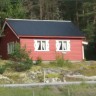 Trillhus Camping - An der Straße Hütte für ca. 6 Personen...WC über die Straße - 500 NOK