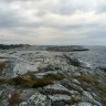 Justøyfamiliens Bibelcamping - Felsen am kleinen Sandtrand