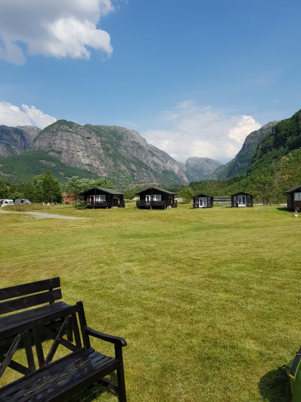 lysebotn tourist camp