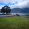 Eikhamrane Camping - Stellplätze mit Ausblick auf den Fjord 