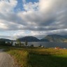 Sunndalsfjord Camping - Blick auf die Hütten und den Fjord