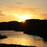 Skjærgårdscampingen - Sonnenuntergang im September