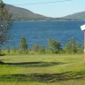 Sandnes Fjord Camping - Nice view from all cottages.  Direct into the sunset.