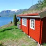 Kjørnes Camping - Hütte außen