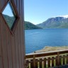 Kjørnes Camping - Blick aus Hütte