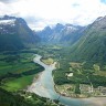 Åndalsnes Camping & Motell AS - Blick vom Rampestreken 