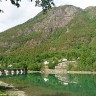 Åndalsnes Camping & Motell AS - Stellplatz am Fluss 