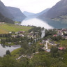 Nymoen Leirplass - der Campingplatz ist unten links