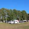 Vadstena Camping - Östlichste Ecke des Zeltplatzes