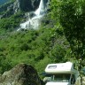 Melkevoll Bretun Camping - Wasserfall