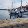 Öckerö Hamn - Blick vom Stellplatz