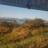 Lysøen rorbuer - Ausblick beim Aufwachen 