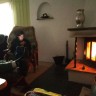 Røros Camping - fireplace