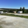 Røros Camping - Stellplatz hinterm Haus