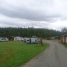 Lia Ranch Vildmarkscamping - Die Plätze direkt am Wasser (rechts) müssen frei bleiben.