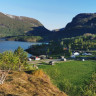 Sjøbakken Gårdsferie - Panorama von Sjøbakken 