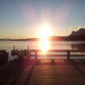 Base Camp Hamarøy - View from our marina.
Boat rental. 