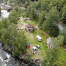 Finnasteinflåten Camping - Overview photo of the campsite