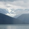 Skibotn Camping - view from back of  cabin