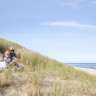 Skagen sydstrand camping Bunken