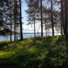 Lomakeskus Himmerki - Blick von der Hütte