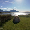 Höfn Camping - Lake next to the campsite