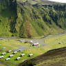 Þakgil Camping - Kleines Tal, toller Campingplatz