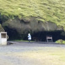 Þakgil Camping - Aufenthaltshöhle mit Kamin