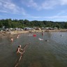 Lillehammer Camping - Unsere Badebucht