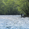 Brålands Gårds - Hiking trails along river, swimming and jumping salmon