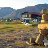 Longyearbyen Camping - Aussicht vom Zelt