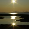 Longyearbyen Camping - Mitternachts Sonne (sichtbar bis 24. August)