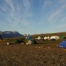 Longyearbyen Camping - Mitternacht @ Longyearbyen Camping