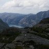 Landa Park - Walking the other side of the same fjord as Preikestolen.