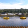 Bjørkestølen Helårscamping - boats at the river