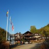 Lovisenberg Familiecamping - Reception and restaurant 