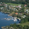 Sørlandet Feriesenter - aerial view campsite