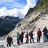 Sande Camping - Guided glacierwalks, meetingpoing on the camp site.