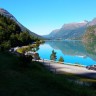 Holmevik Camping - Morgenblick auf den See