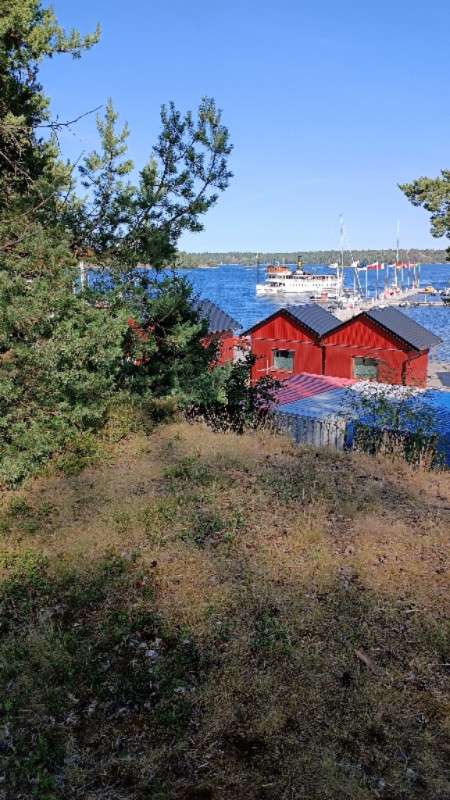Stavsnäs Vinterhamn Ställplats Schweden