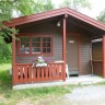 Birkelund Camping - 4 person cabin from outside