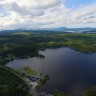 Kallsedet Fjällcenter - Campsite from above