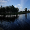 Ljusnefors Camping - Panoramabild auf die direkt vom Zeltplatz begehbare Ostsee.