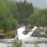 Stadheimfossen Camping & Hytter - Lachsfluss direkt am Campingplatz