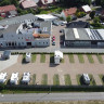 Wohnmobilhafen am Schaufenster
