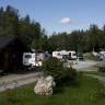 Oddestemmen Steinsliperi - camping seen from the stoneshop and reseption