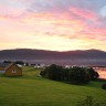 Topcamp Havblikk - Sunset, view to the north