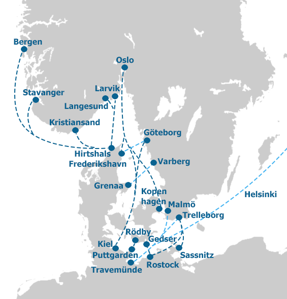 Ferries to Norway